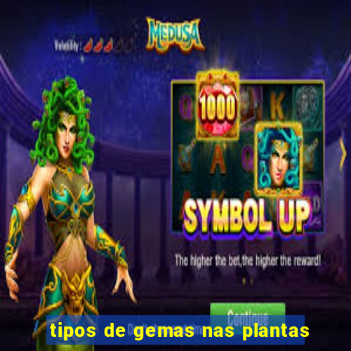 tipos de gemas nas plantas